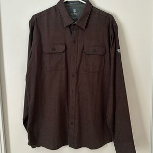 Brand KUHL, color brown, size large